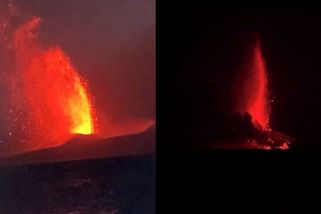 Záběry na soptící Anak Krakatau. Vulkán je stále nebezpečný, varují úřady - Novinky